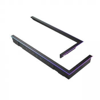 RGB apšvietimo rinkinys ASUS TUF GAMING GT502 Horizon — ARGB 3 kontaktų, 5 V, 1.44 A, magnetinis tvirtinimas, Midi Tower suderinamas, Juodos spalvos