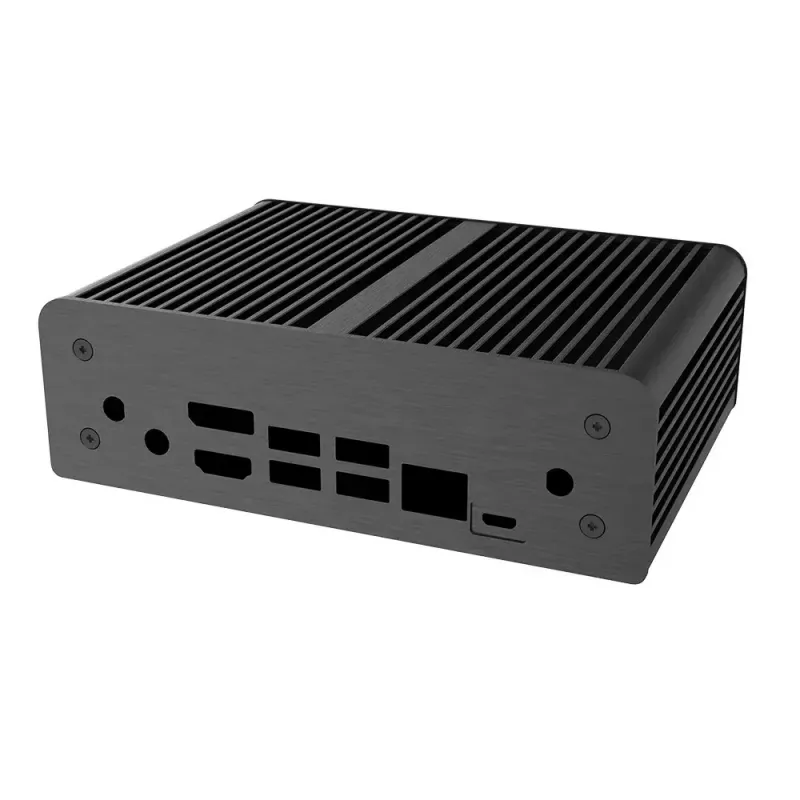 PC korpusas Akase MaxWell Pro Mini-ITX mažo formato juodas