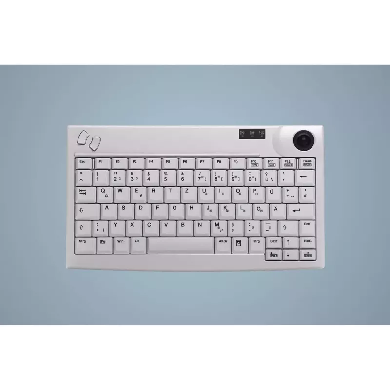 Klaviatūra Contour Design Active Key AK-440, biuro, USB, QWERTZ vokiškas, balta