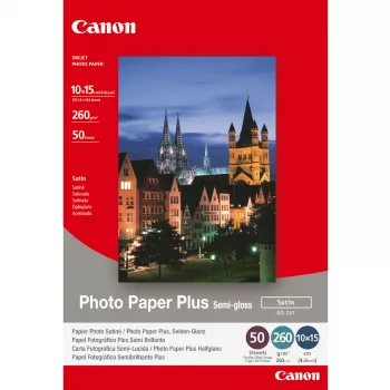 Canon SG-201 pusiau blizgus fotopopierius Plus 4x6 col. - 50 lapų