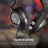 Ausinės Corsair HS35 v2 laidinės žaidimams mėlynos 1,8 m kabelis 470 g
