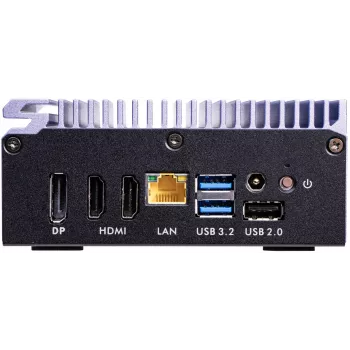 Mini kompiuteris Shuttle Edge PC SPCEL12 Intel Celeron J6412 1x DDR4 0GB 2x HDMI be OS