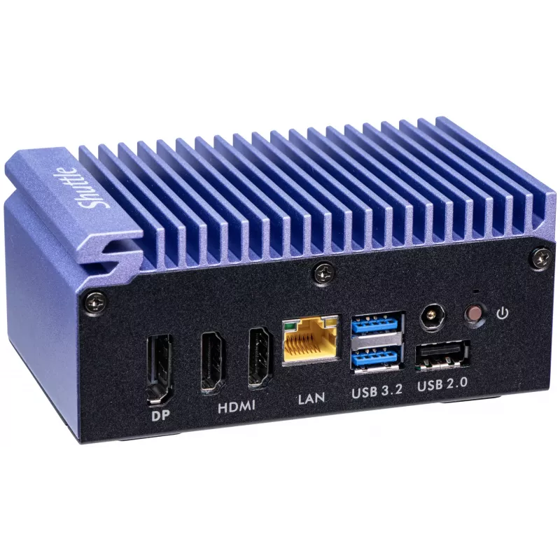 Mini kompiuteris Shuttle Edge PC SPCEL12 Intel Celeron J6412 1x DDR4 0GB 2x HDMI be OS