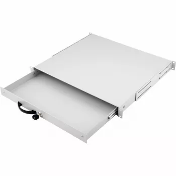 EQUIP EZD-1-G užrakinamas stalčius 19 inch 1U RAL7035 šviesiai pilkas