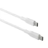 USB-C į USB-C laidas d bramante re-charge Pro 1.2 m USB 2.0, 0.48 Gbit/s, baltas