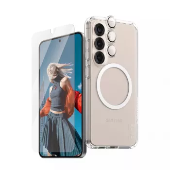 PanzerGlass CARE by ® Flagship 3-in-1 rinkinys Samsung Galaxy S25
