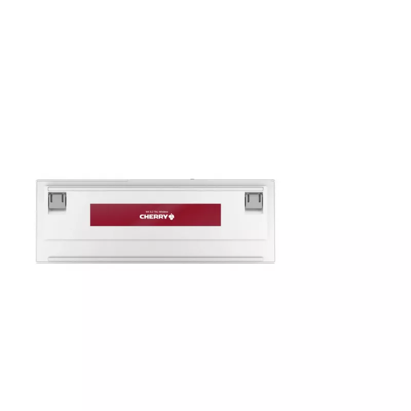 CHERRY MX 8.2 TKL Wireless RGB klaviatūra, belaidė RF + Bluetooth, QWERTZ, vokiškas išdėstymas, balta