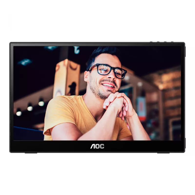 Nešiojamas monitorius AOC 16T3EA 15.6 inch Full HD 1920x1080 juodas
