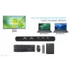 KVM dokavimo stotelė i-tec 2 hostams HDMI, USB-C sąsaja, PD 2×100W, 4K@60Hz, 2×USB-A