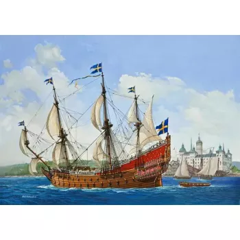Laivo modelis Revell VASA surinkimo rinkinys 1:150 Ilgis 455 mm Aukštis 345 mm