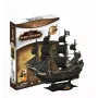 3D dėlionė CubicFun Pirate Ship 'Queen Anne's Revenge' Model T4005H, kartoninis surinkimas
