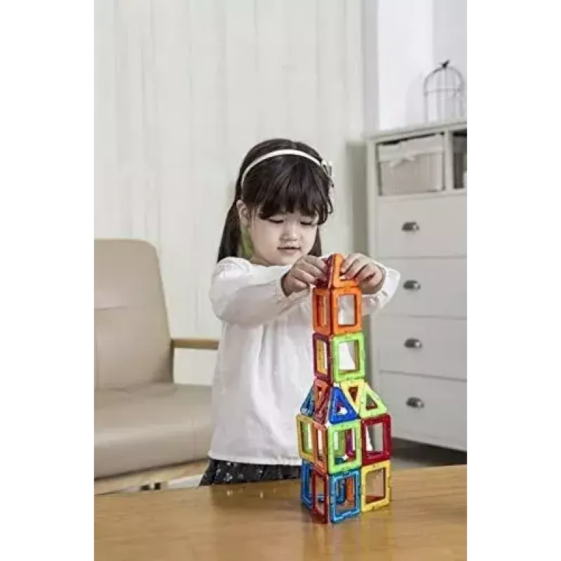 MAGFORMERS Magnetiniai blokeliai Basic 30 vnt. rinkinys