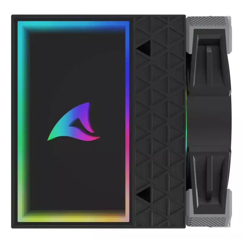 Oro aušintuvas Sharkoon A60 RGB 12 cm 500-1800 RPM Juodas