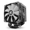Oro aušintuvas Sharkoon A60 RGB 12 cm 500-1800 RPM Juodas