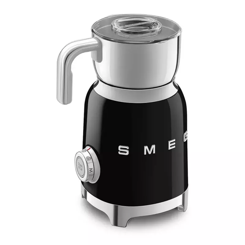 Pieno plaktuvas/šildytuvas Smeg MFF11BLEU automatinis juodas 500 W