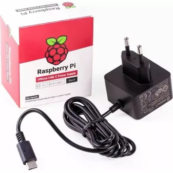 Maitinimo adapteris Raspberry Pi RPI PS 15W BK EU