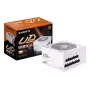 Maitinimo blokas GIGABYTE UD850GM PG5 V2 ICE — 850 W, PCIe Gen 5.1, 80 PLUS Gold, pilnai modulinis, 120 mm ventiliatorius, ATX 3.1, UK kištukas, baltas