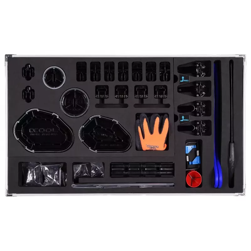 Alphacool Eiskoffer Professional kietųjų vamzdelių lenkimo ir matavimo rinkinys