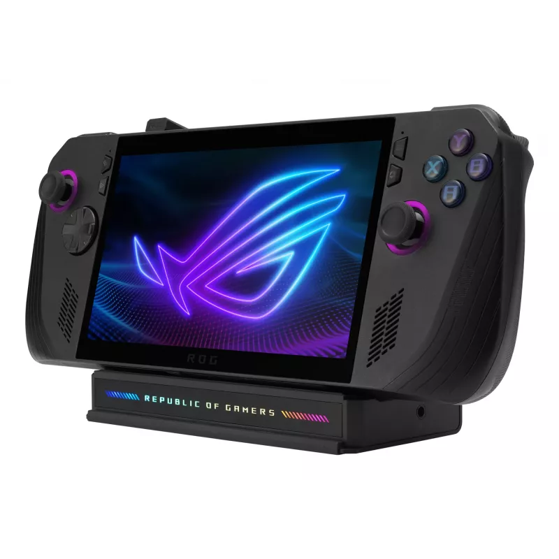 Dokavimo stotelė ASUS ROG Bulwark Dock 2025 DG300 USB Type-C, 1x RJ-45, 1x HDMI, juoda, 160×74×25,5 mm
