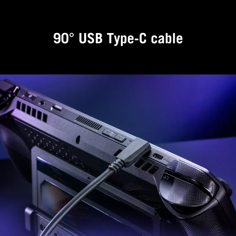 Dokavimo stotelė ASUS ROG Bulwark Dock 2025 DG300 USB Type-C, 1x RJ-45, 1x HDMI, juoda, 160×74×25,5 mm
