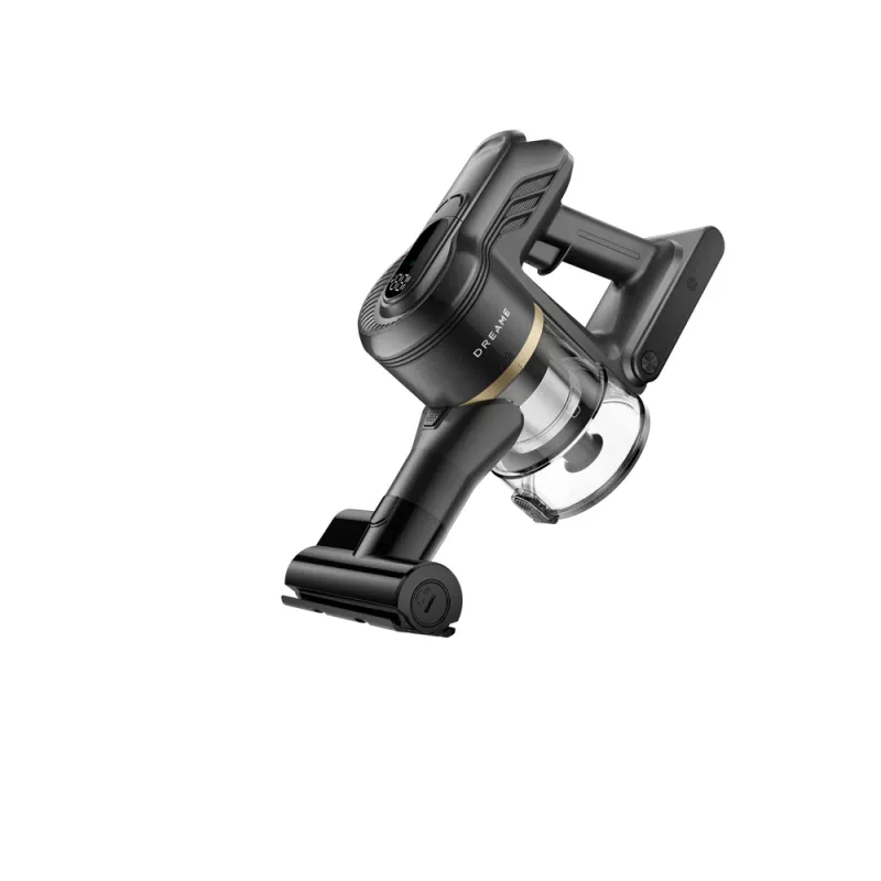 Dreame T30 Flex belaidis dulkių siurblys 2-in-1, sausas valymas, be maišelio, 0,5 l, 450 W, juodas, auksinis, 2,5 Ah