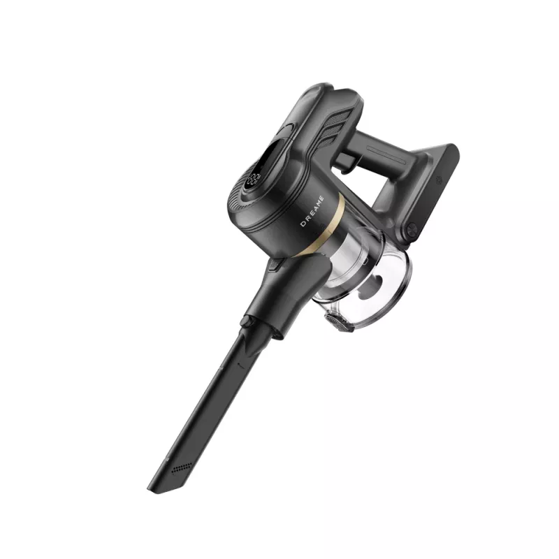 Dreame T30 Flex belaidis dulkių siurblys 2-in-1, sausas valymas, be maišelio, 0,5 l, 450 W, juodas, auksinis, 2,5 Ah