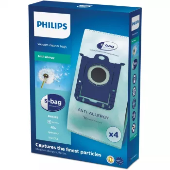 Philips s-bag FC8022/04 dulkių maišeliai (4 vnt.)