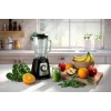 Stalinis blenderis Tefal BL4358 — 800 W, 1,25 l stiklinis indas, ledo smulkinimas, juoda/šlifuotas plienas