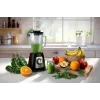 Stalinis blenderis Tefal BL4358 — 800 W, 1,25 l stiklinis indas, ledo smulkinimas, juoda/šlifuotas plienas