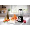 Stalinis blenderis Tefal BL4358 — 800 W, 1,25 l stiklinis indas, ledo smulkinimas, juoda/šlifuotas plienas