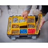 Įrankių dėžė STANLEY FMST82967-1, metalinis korpusas ir polikarbonatinis dangtis, 337×440×119 mm, juoda/skaidri/geltona