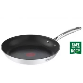 Universali keptuvė Tefal DUETTO+ G7320734 — 30 cm nerūdijantis plienas, be PFOA, juoda