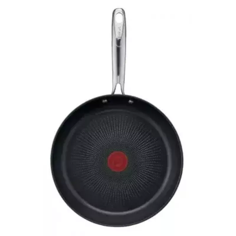 Universali keptuvė Tefal DUETTO+ G7320734 — 30 cm nerūdijantis plienas, be PFOA, juoda