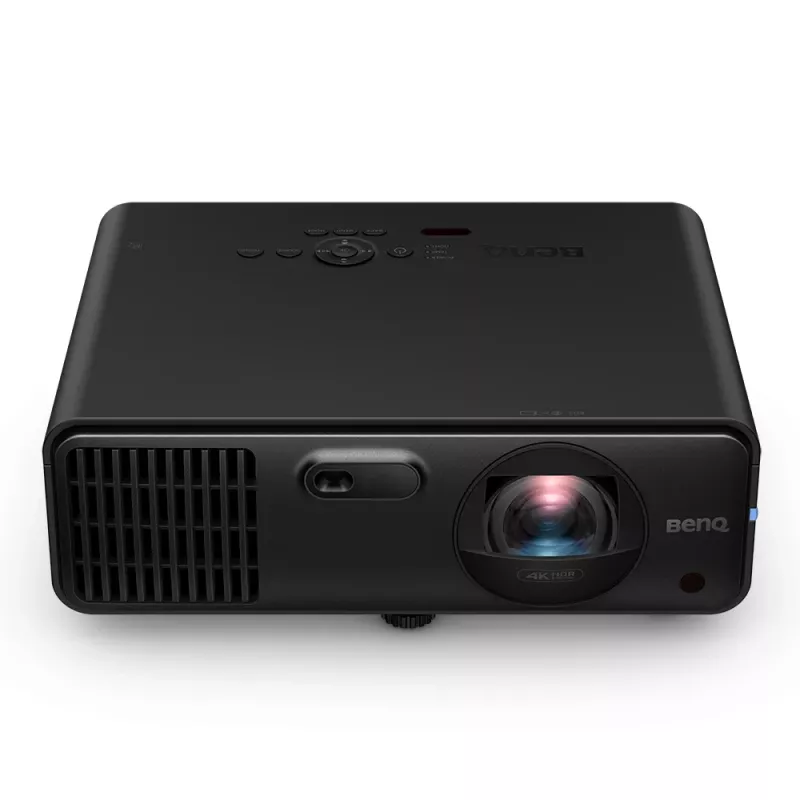 Trumpo fokusavimo projektorius BenQ LK835ST – DLP 4K (4096×2400), 4000 ANSI liumenų, lazerinis, išmetimo santykis 0,69–0,83, motorizuotas fokusavimas, juodas