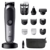 Braun All-in-One Series 7 AIO7560 belaidis 13 viename rinkinys, juodas/pilkas