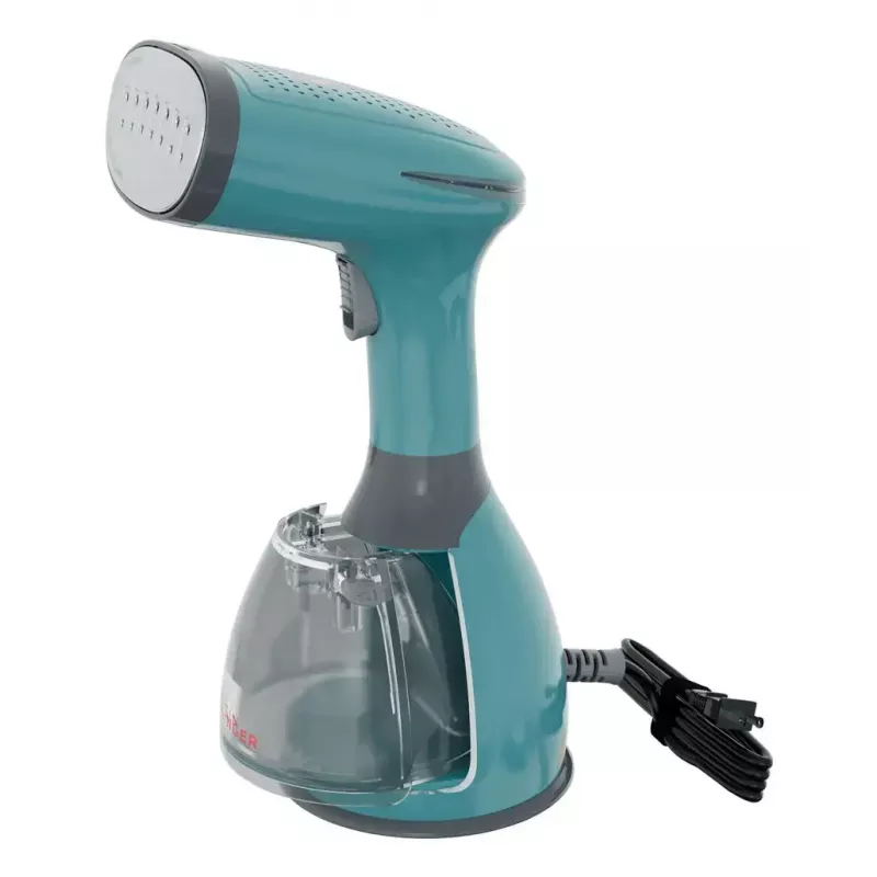 Rankinis garinis drabužių garintuvas SINGER 220442103.01 — 0.28 L talpa, 1500 W, žalias