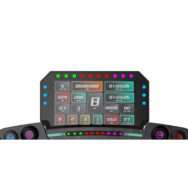 Lenktynių prietaisų skydelis Moza Racing MOZA CM2 laidinis PC žaidimams