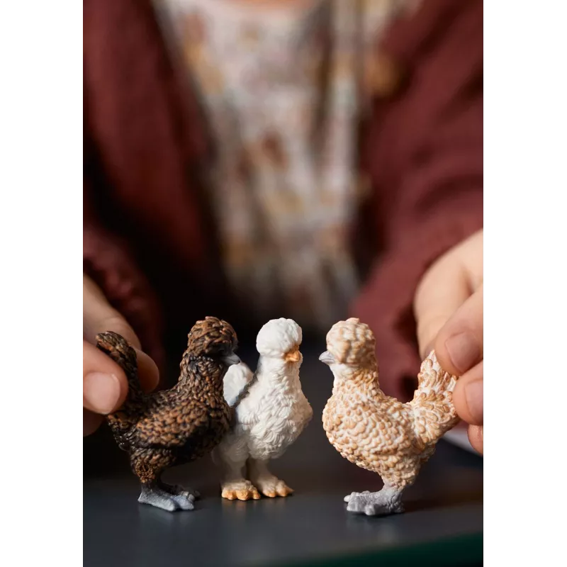 Žaislinės figūrėlės Schleich FARM WORLD Chicken Friends Vištų draugai Įvairiaspalvės 42574
