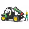 Žaislinė transporto priemonė BRUDER John Deere Gator XUV 855D su vairuotoju