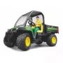 Žaislinė transporto priemonė BRUDER John Deere Gator XUV 855D su vairuotoju