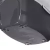 Uždaras katės tualetas DIAMENTIQ BAYA šviesiai pilka/tamsiai pilka 55,5×40×38,7 cm, plastikas, reversinės durelės