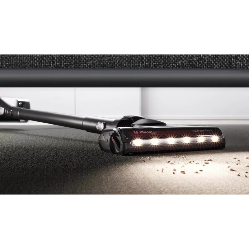 Bosch Serie 6 BBS611LAG belaidis 2-in-1 šluotinis siurblys, 0,3 L, 2,5 Ah, mėlynas