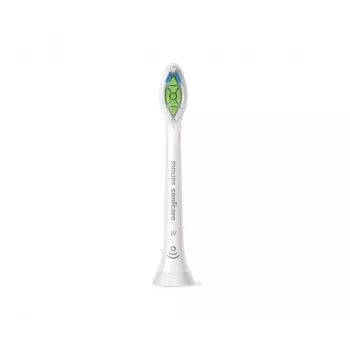 Dantų šepetėlio galvutės Philips HX6068/87 Optimal White, 8 vnt., baltos, vidutinio kietumo šereliai, 3 mėn. keitimo intervalas
