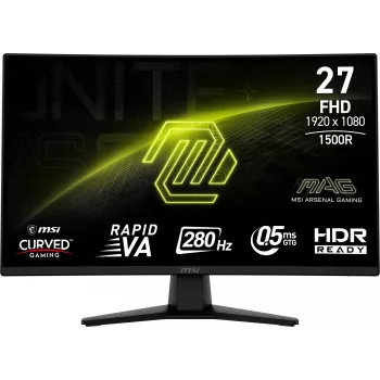 Monitorius MSI MAG 274CXF 68.6 cm (27 inch) 1920 x 1080 pikselių Full HD juodas