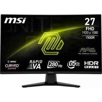 Monitorius MSI MAG 274CXF 68.6 cm (27 inch) 1920 x 1080 pikselių Full HD juodas