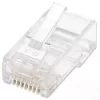 Techly IWP-JAR-C5RTY RJ45 jungtis, skaidri, 100 vnt. stiklainyje