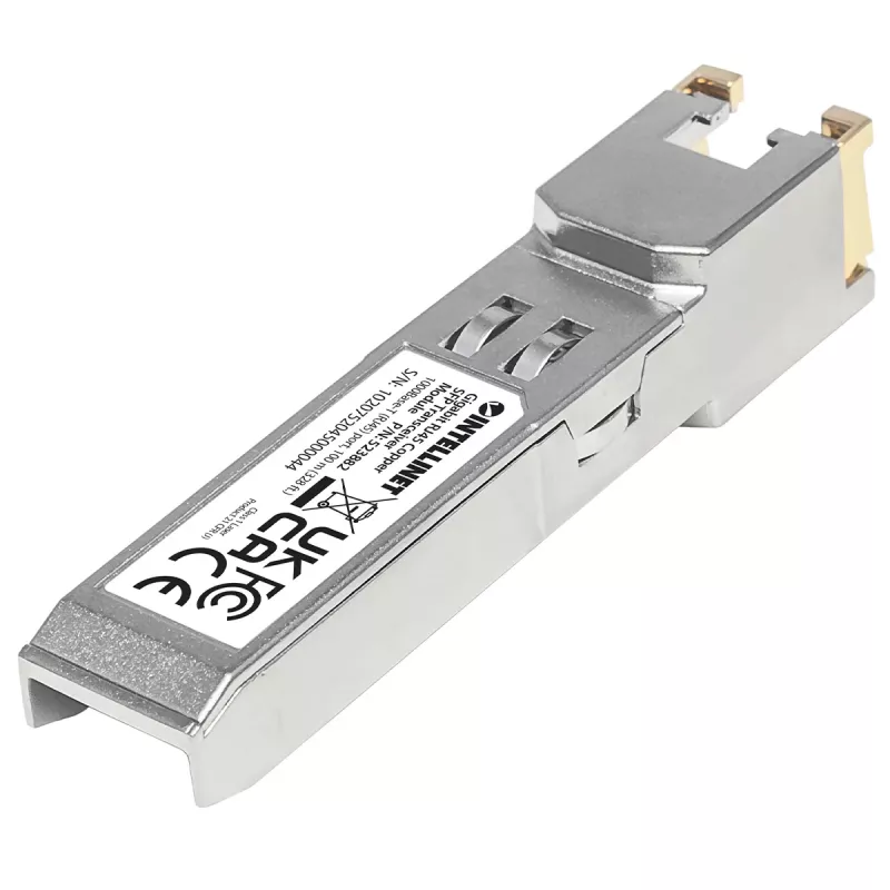 Intellinet SFP modulis, Gigabit RJ45 varinis, 1000Base-T, 100 m, MSA, atitinka Cisco GLC-T