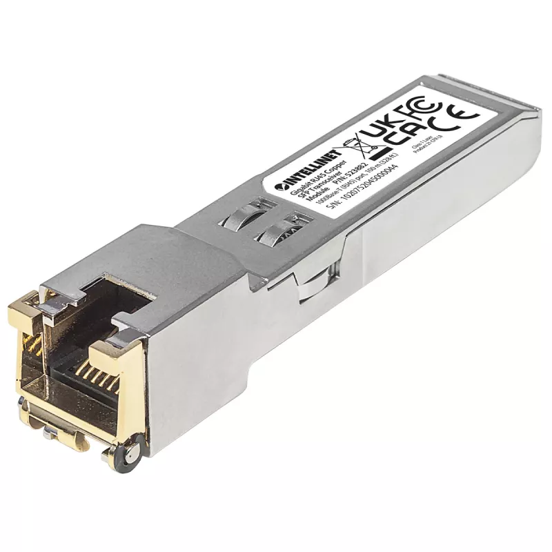 Intellinet SFP modulis, Gigabit RJ45 varinis, 1000Base-T, 100 m, MSA, atitinka Cisco GLC-T