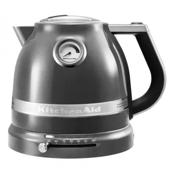 Elektrinis virdulys KITCHENAID 5KEK1522EMS — 1,5 L, 2400 W, nerūdijantis plienas, 7 temperatūros nustatymai