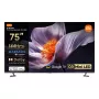 Televizorius Xiaomi TV S Pro 75 colių 4K Ultra HD QD-Mini LED, 3840x2160, Android TV, 1700 cd/m², Pilka